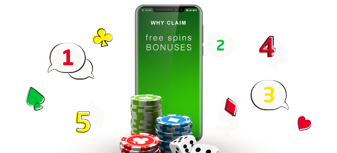Spins-Casino-Bonus beanspruchen